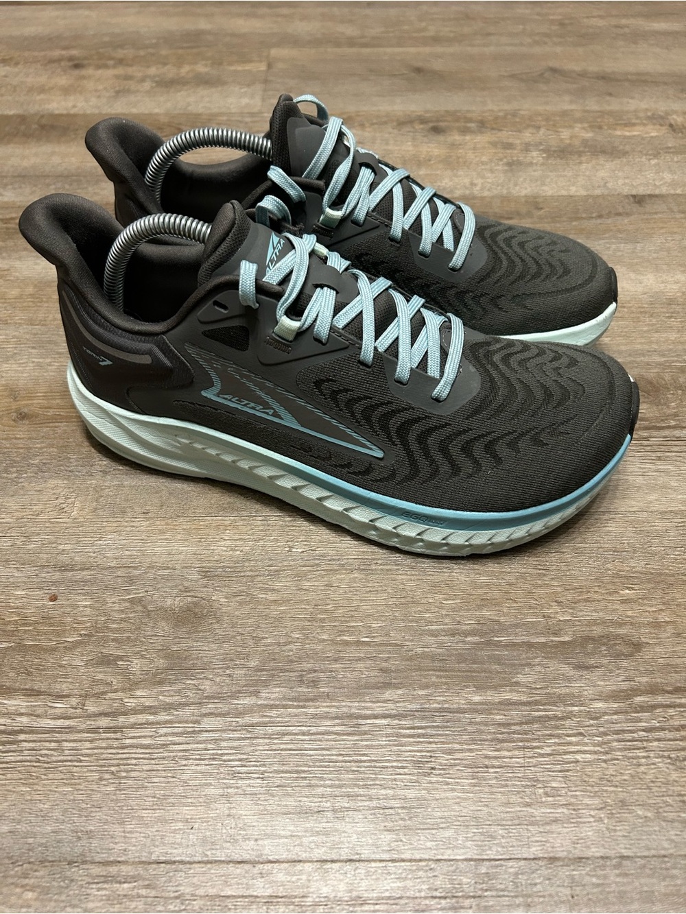 Altra Torin 7 Women's Size 9.5 Gray Blue Road Athletic Running Shoes Sneakers